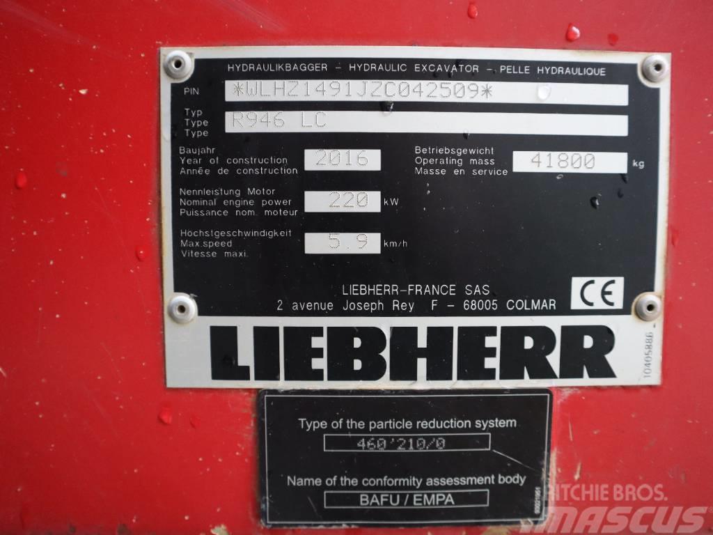 Liebherr R 946 LC Gravemaskiner på larvebånd
