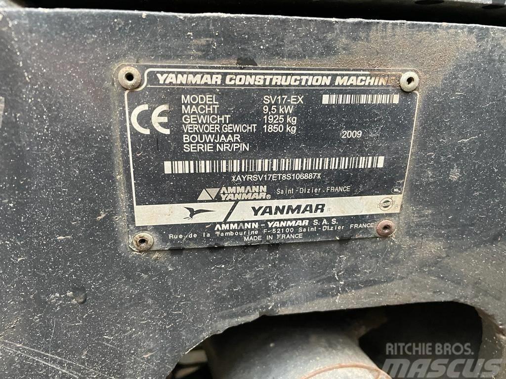 Yanmar SV 17 EX Minigravemaskiner
