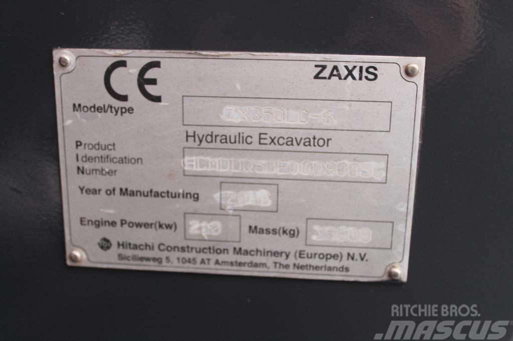 Hitachi ZX 350 LC-6 / 2 Kauhaa, Novatron 3D, Rasvari, Ym! Gravemaskiner på larvebånd