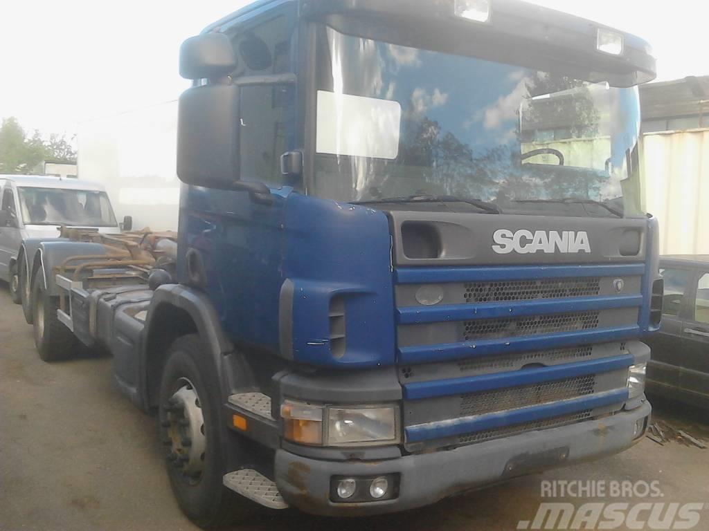 Scania p 124-420 Demonterbare/wirehejs lastbiler