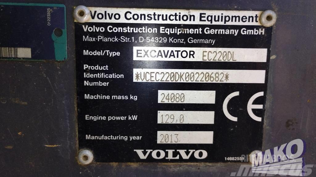 Volvo EC 220 DL Gravemaskiner på larvebånd