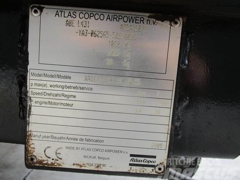 Atlas Copco XAS 67 DD - G Kompressorer