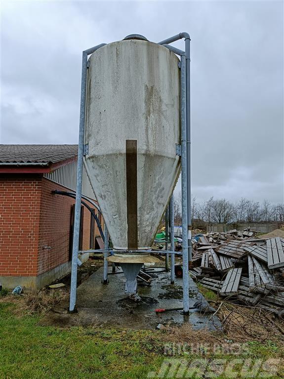 Skiold MC 12,5 glasfiber silo Udstyr til aflæsning i silo