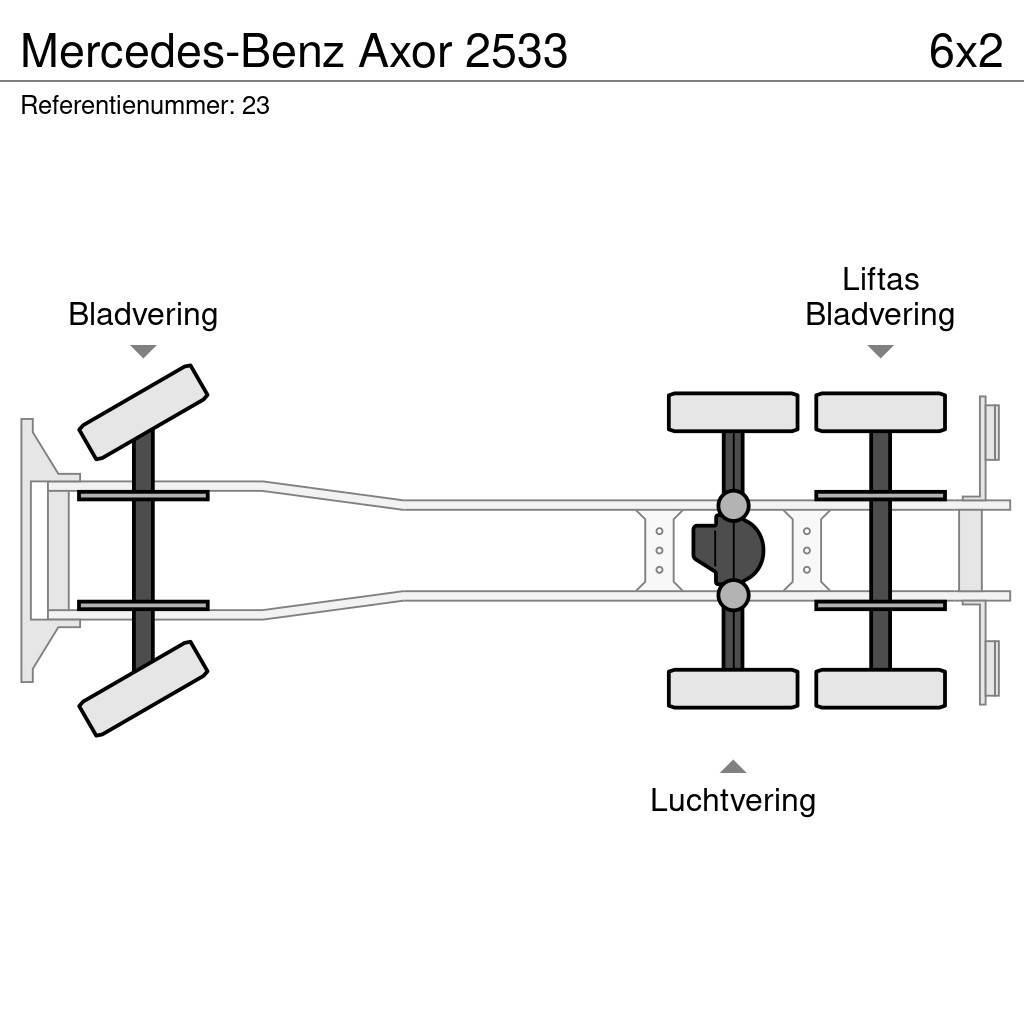 Mercedes-Benz Axor 2533 Lastbil med lad/Flatbed