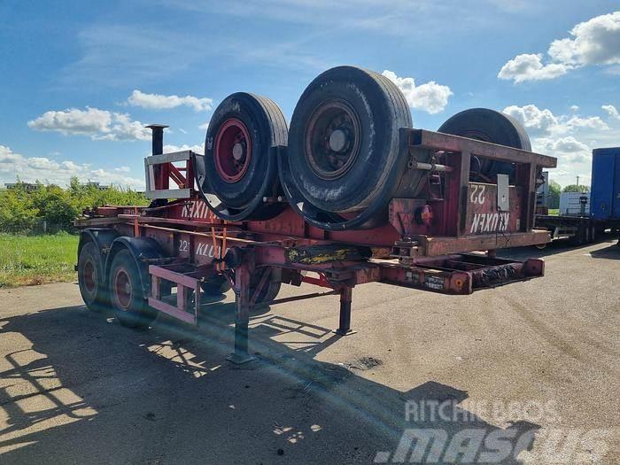  Koelner 20 ft | Steel suspension Semi-trailer med containerramme
