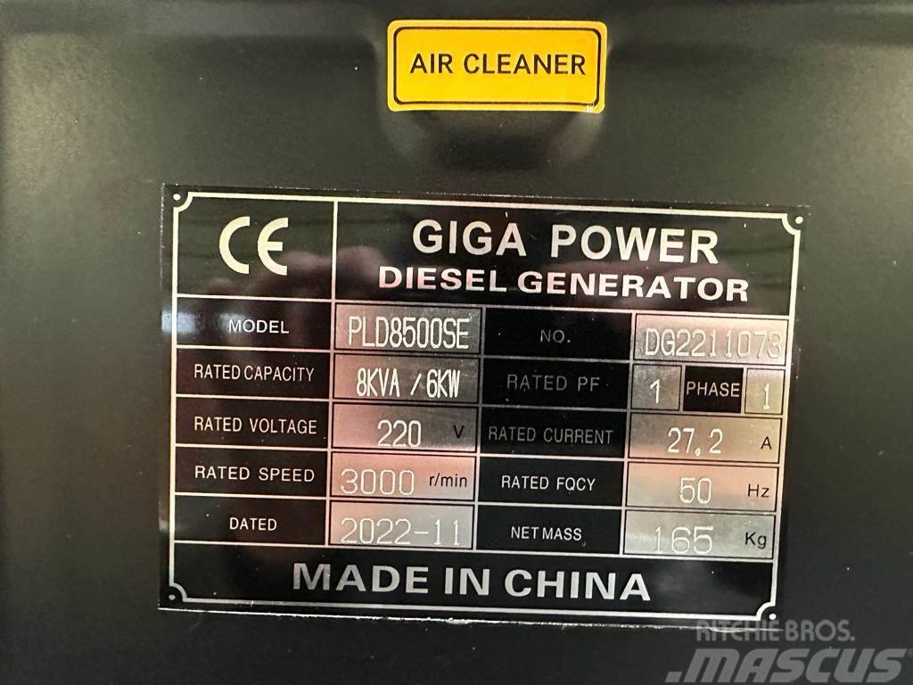  Giga power 8 kVA generator - PLD8500SE Andre generatorer