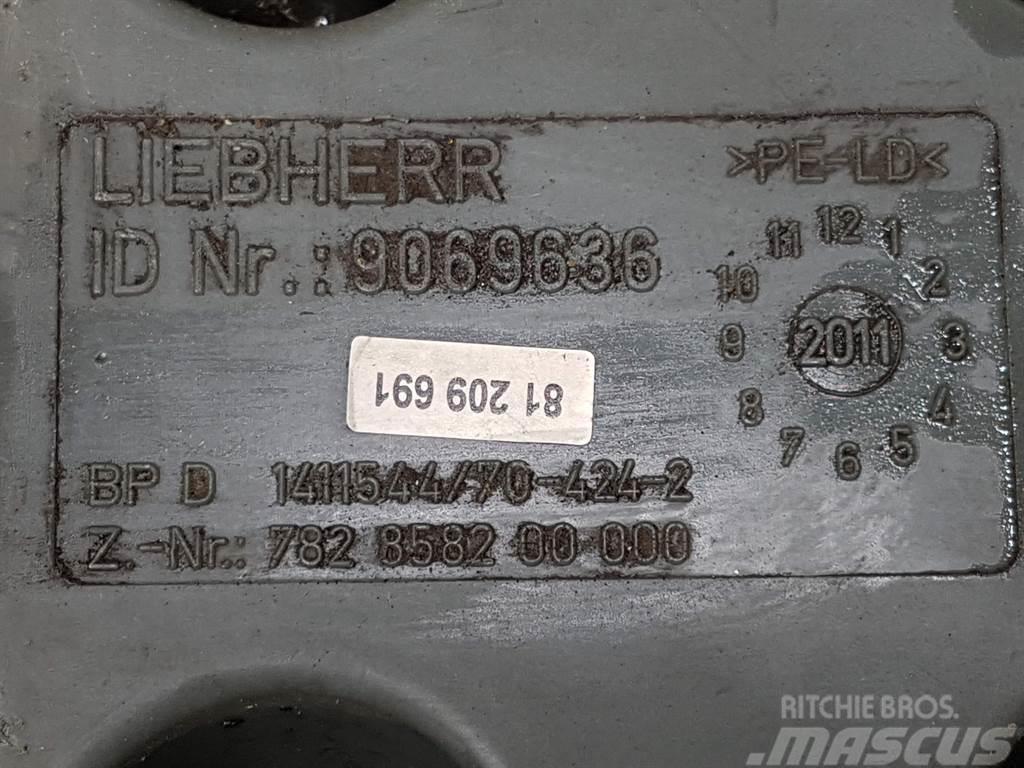 Liebherr L586 2plus2-9069636-Hood/Haube/Kap Chassis og suspension