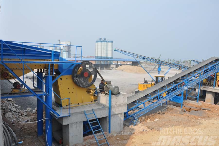 Liming 200-300 ton per hour PE900×1200 jaw crusher Knusere - anlæg