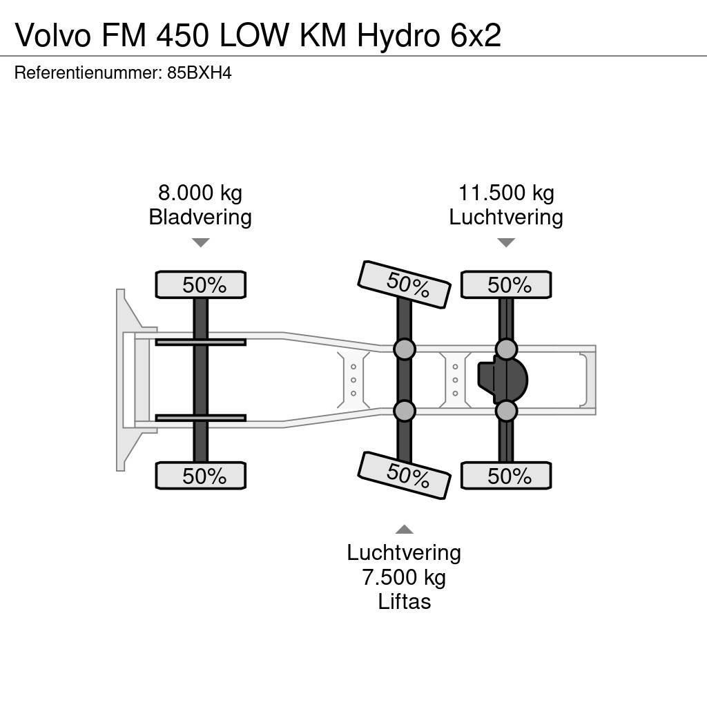 Volvo FM 450 LOW KM Hydro 6x2 Trækkere