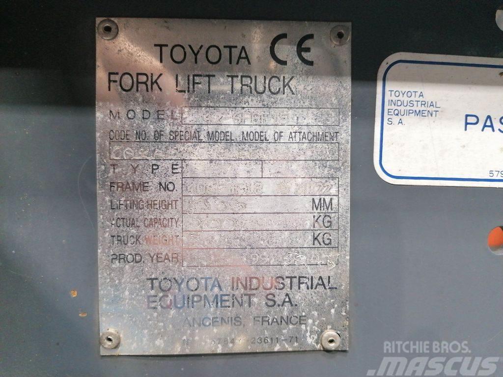 Toyota 42-6FGF15 LPG gaffeltrucks