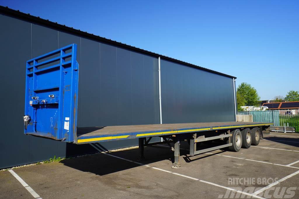 Groenewegen FLATBED 3 AXLE TRAILER Semi-trailer med lad/flatbed
