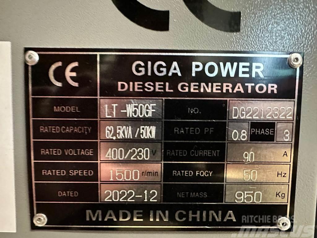  Giga power 62.5 kVA LT-W50GF silent generator set Other Generators