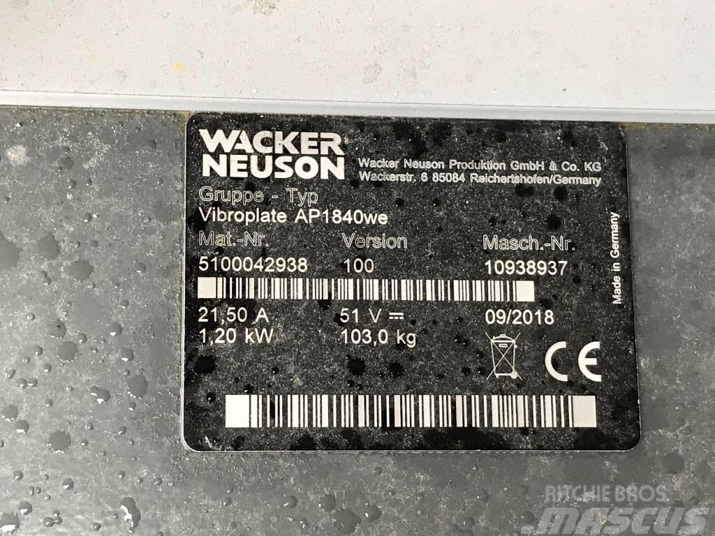 Wacker Neuson AP1840we Vibratorer