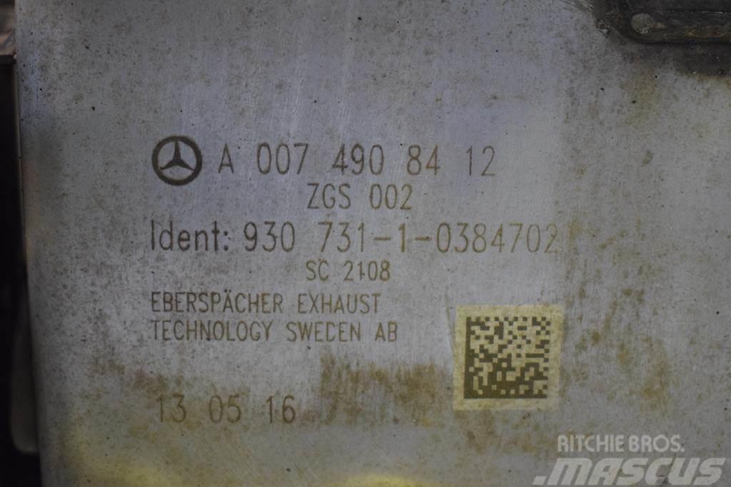 Mercedes-Benz ΚΑΤΑΛΥΤΗΣ - ΕΞΑΤΜΙΣΗ ACTROS MP4 A 007 490 Andre komponenter