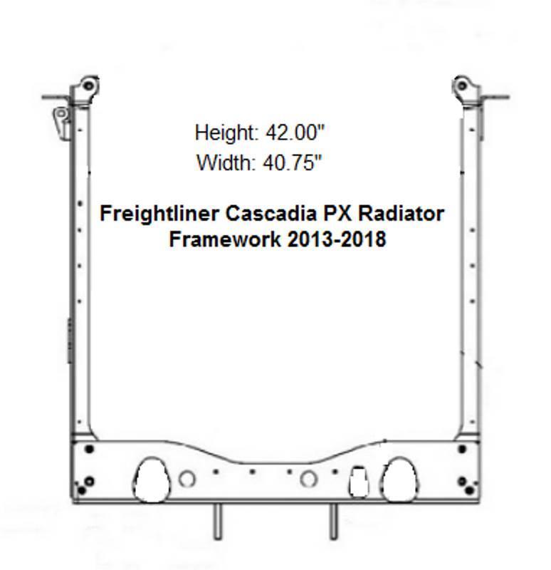 Freightliner Cascadia Radiatorer
