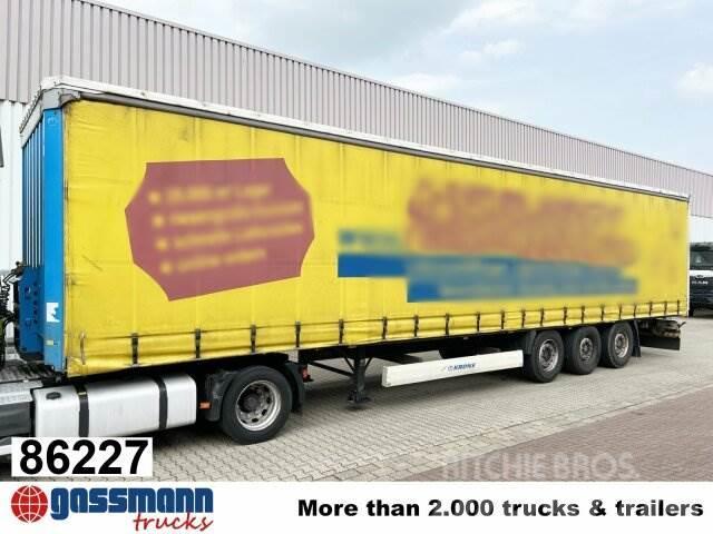 Krone SDP 27 , Edscha-Verdeck Semi-trailer med Gardinsider