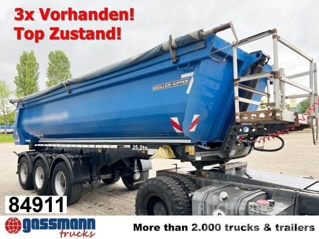 Meiller MHPS 12/27, Stahlmulde ca. 22m³, Liftachse Semi-trailer med tip