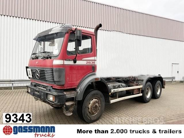 Mercedes-Benz SK 2631 AK 6x6, Full Steel, Manual, 2x13t Achsen Chassis