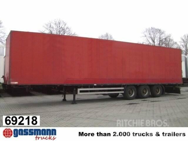 Sommer Kleiderkofferauflieger, 90 cbm Semi-trailer med fast kasse