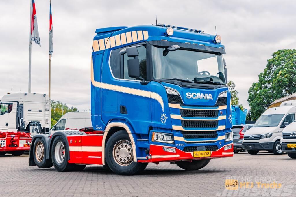 Scania R580 A6x2NB m. Hydraulik Trækkere