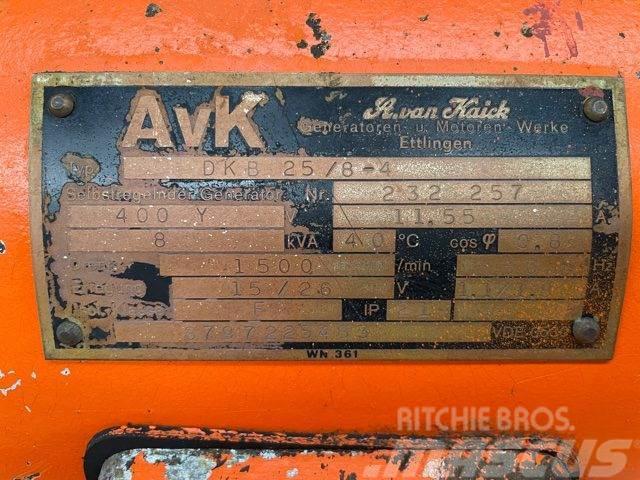  40 kVA AVK DKB 25/8-4 Generator Andre generatorer