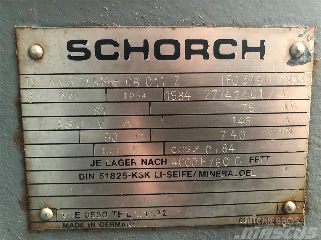  75 kW Schorch E-Motor Motorer