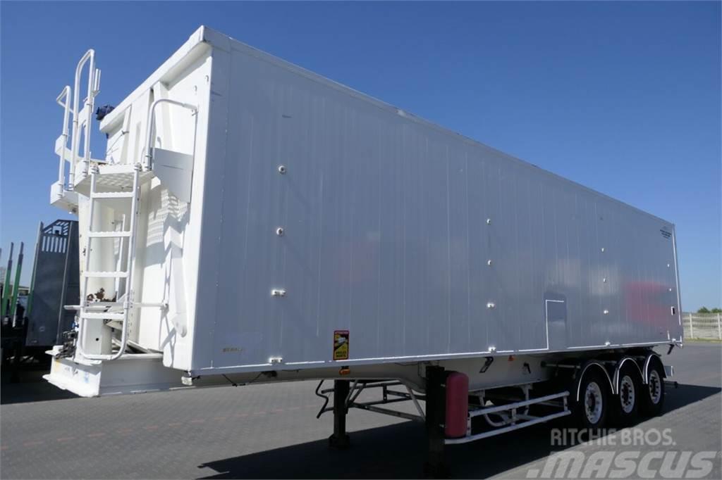 Benalu WYWROTKA 62m3 / SAF / WAGA: 6700 KG / Semi-trailer med tip