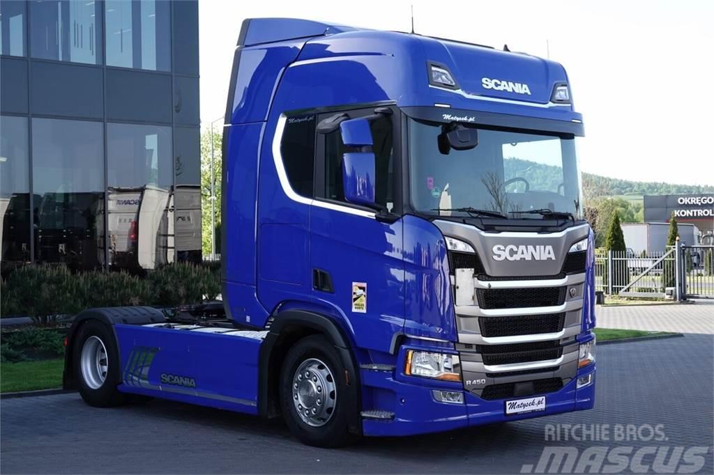 Scania R 450 / RETARDER / NAVI / 2019 ROK Trækkere