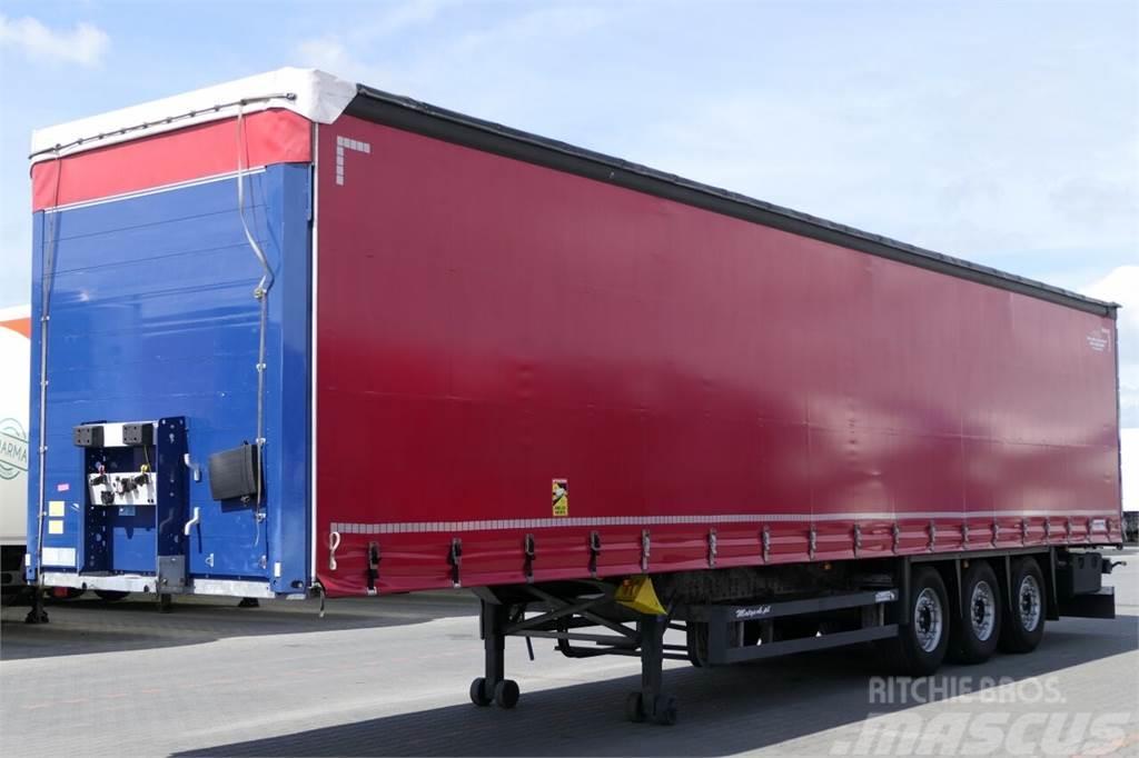Schmitz Cargobull FIRANKA STANDARD / 2017 / NOWE OPONY Semi-trailer med Gardinsider