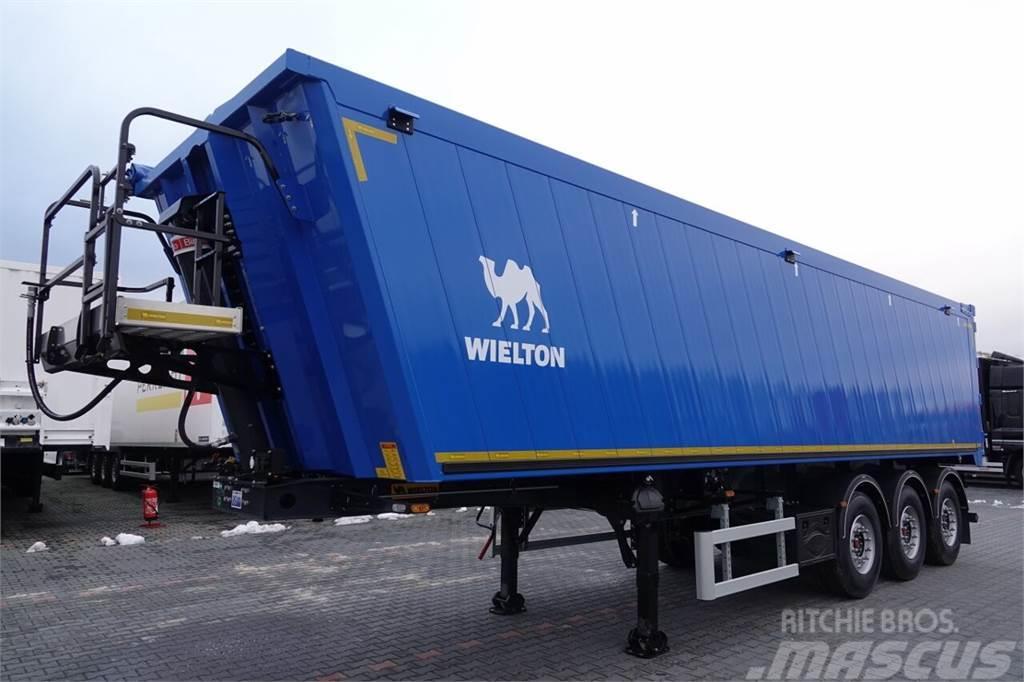 Wielton NOWA 2024 R / WYWROTKA 48 M3 /  MULDA ALUMINIOWA / Semi-trailer med tip