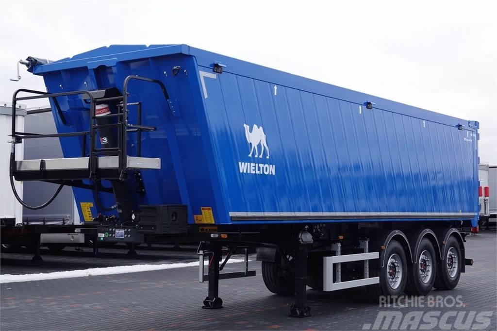 Wielton NOWA 2024 R / WYWROTKA 44 M3 /  MULDA ALUMINIOWA / Semi-trailer med tip