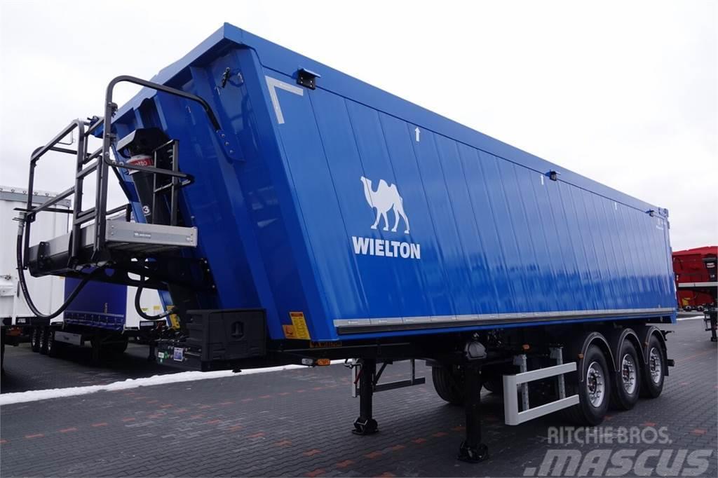 Wielton NOWA 2024 R / WYWROTKA 44 M3 /  MULDA ALUMINIOWA / Semi-trailer med tip