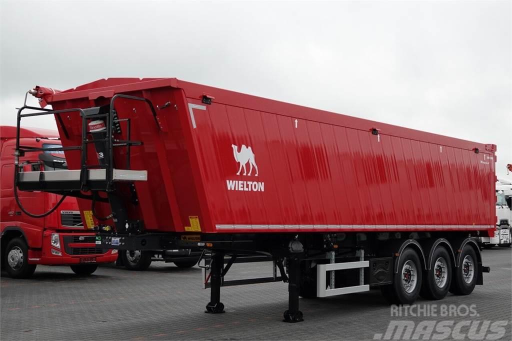 Wielton NOWA 2024 R / WYWROTKA 43 M3 / MULDA ALUMINIOWA /  Semi-trailer med tip