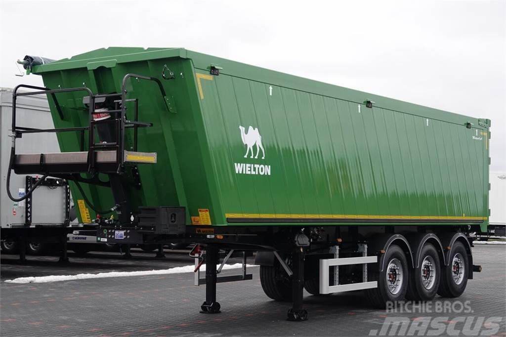 Wielton NOWA 2024 R / WYWROTKA 45 M3 /  MULDA ALUMINIOWA / Semi-trailer med tip