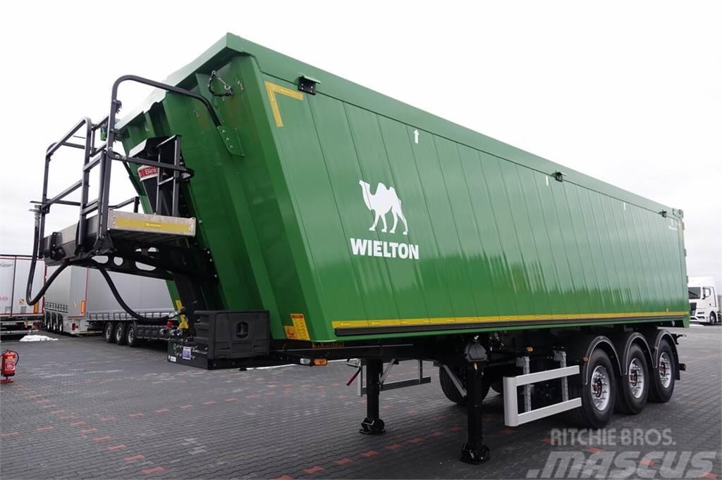 Wielton NOWA 2024 R / WYWROTKA 45 M3 /  MULDA ALUMINIOWA / Semi-trailer med tip