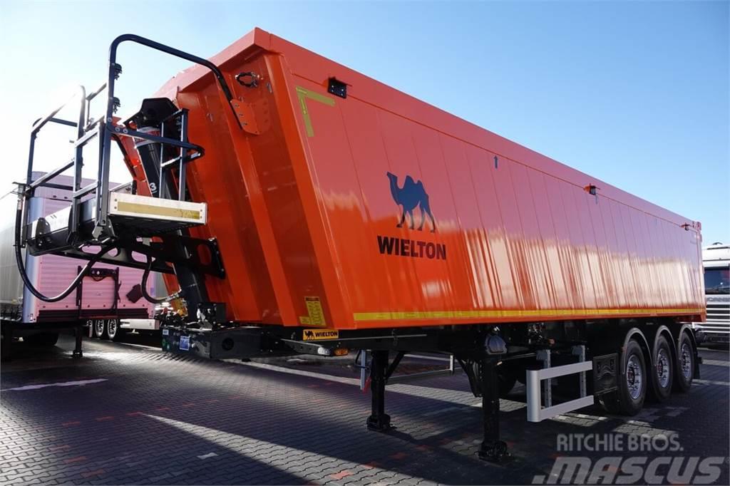 Wielton NOWA 2024 R / WYWROTKA 41 M3 /  MULDA ALUMINIOWA / Semi-trailer med tip