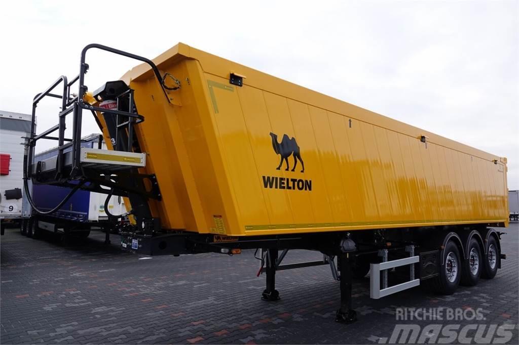 Wielton NOWA 2024 R / WYWROTKA 40 M3 /  MULDA ALUMINIOWA / Semi-trailer med tip