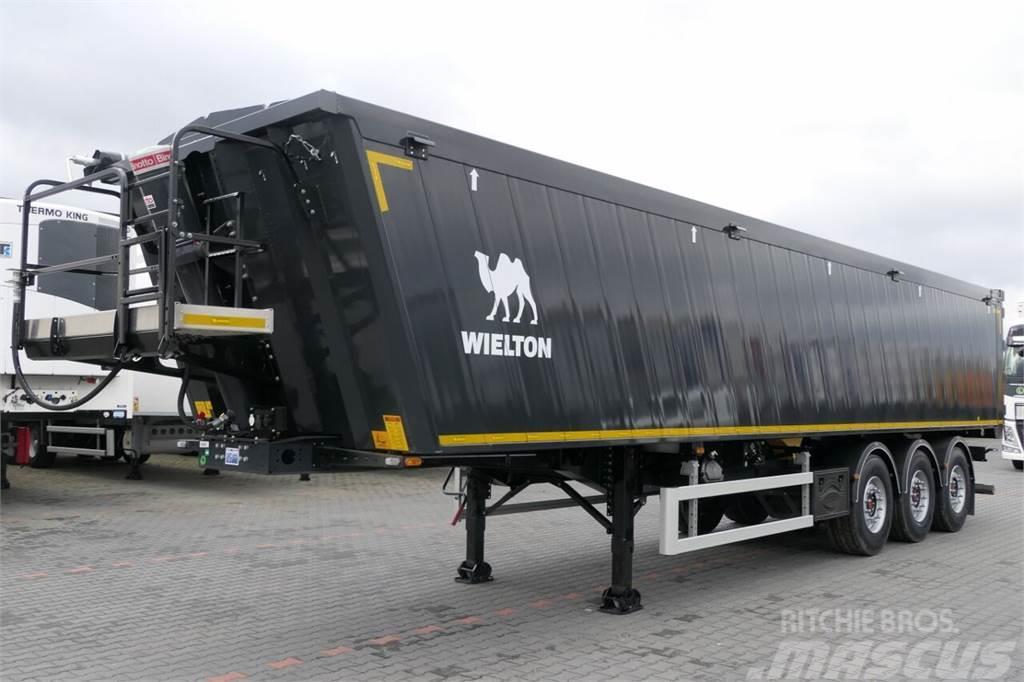 Wielton WYWROTKA 49 M3 / NOWA 2024 R / MULDA ALUMINIOWA /  Semi-trailer med tip