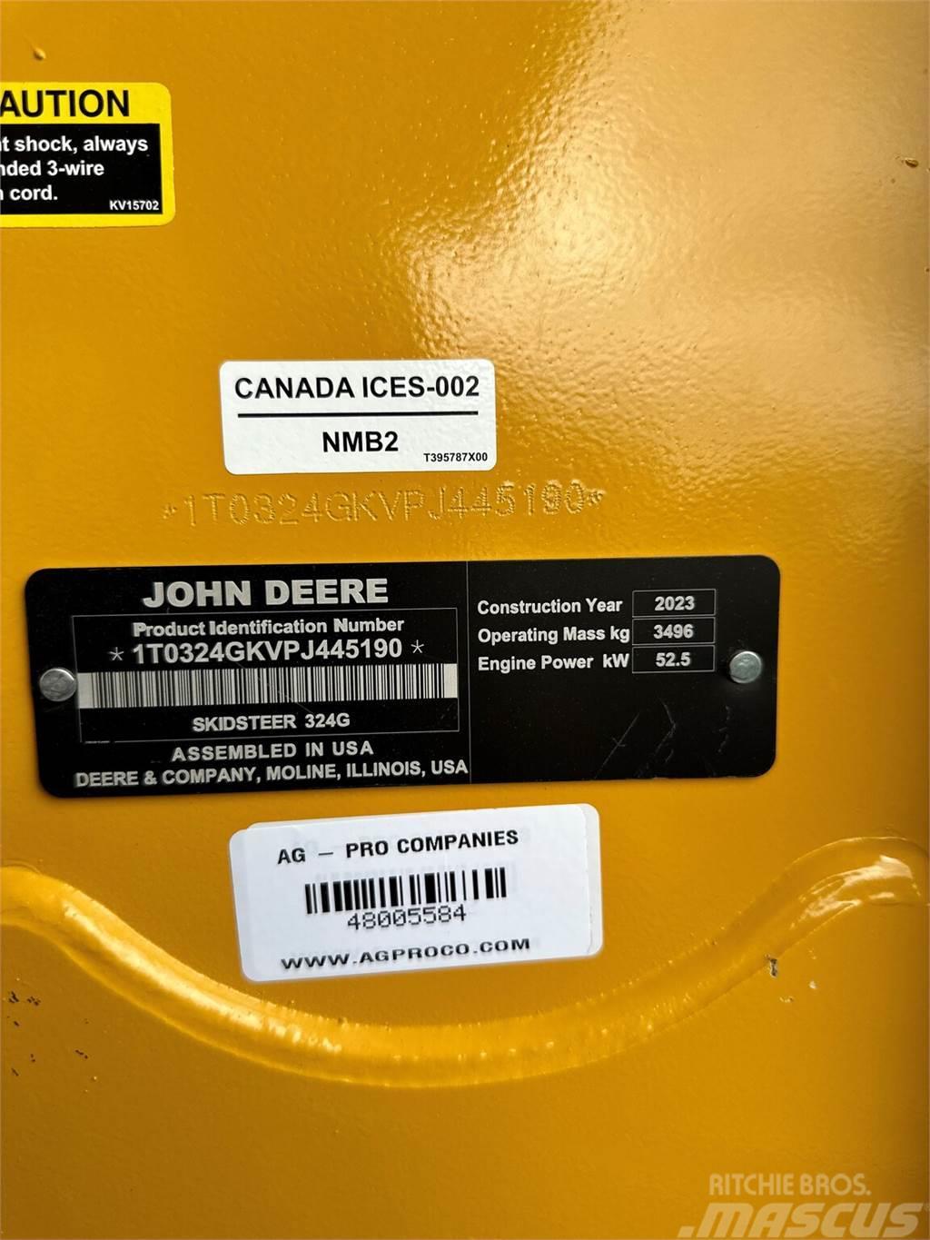 John Deere 324G Minilæsser - skridstyret