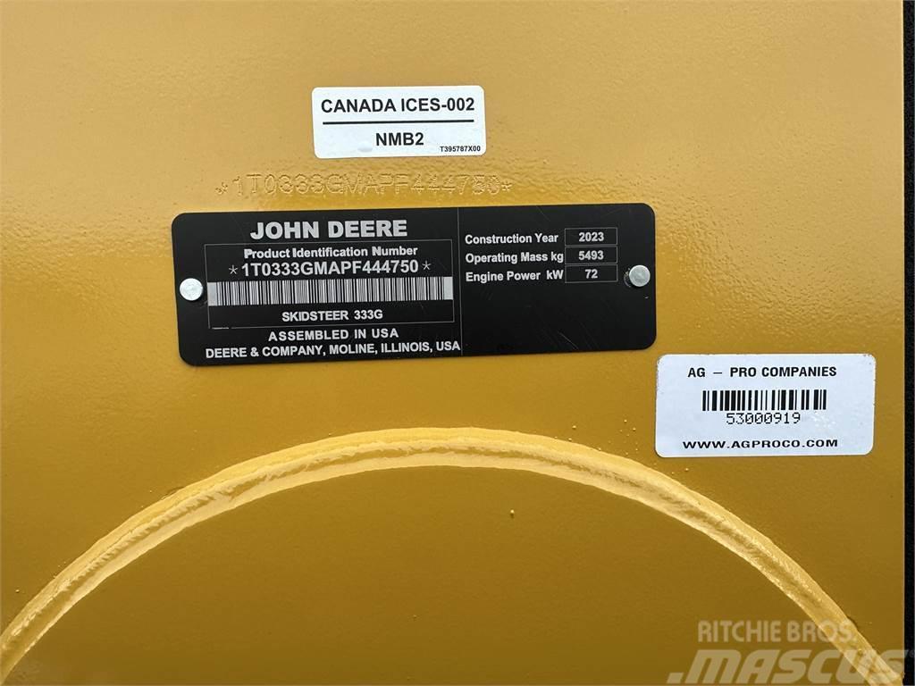John Deere 333G Minilæsser - knækstyret