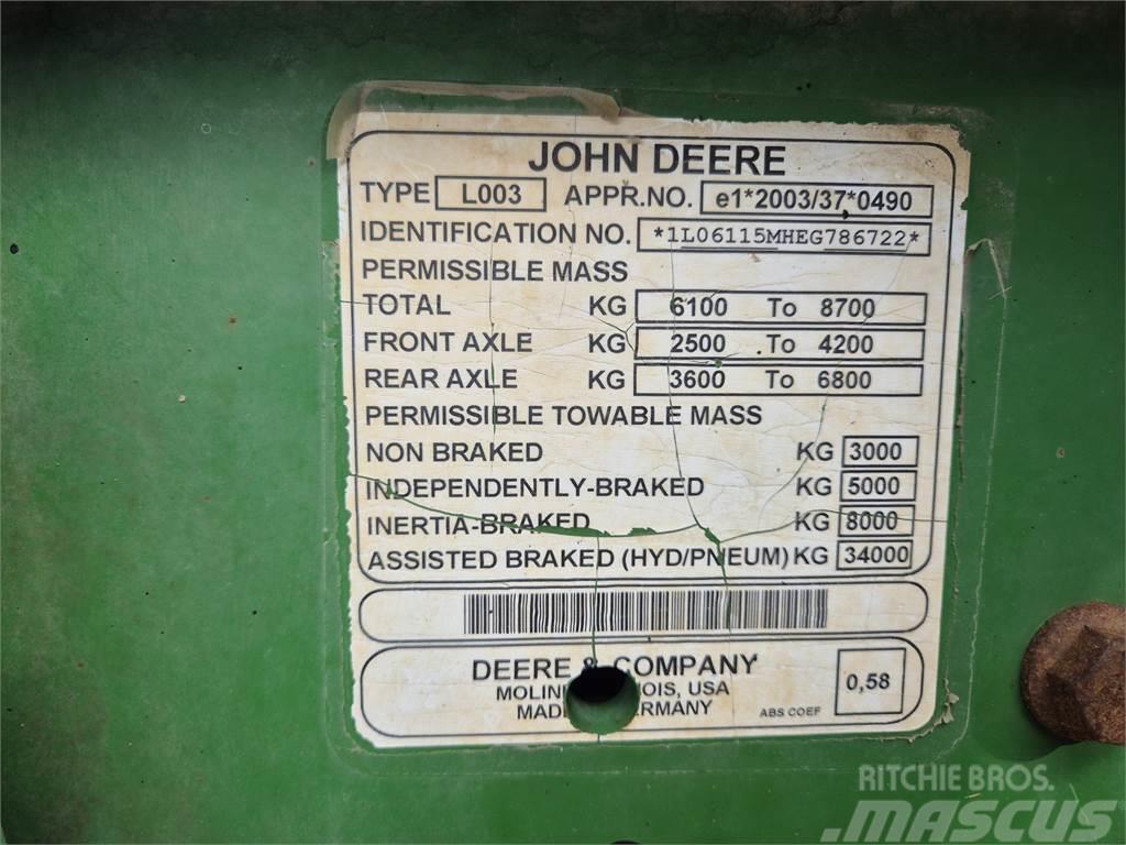 John Deere 6115M Traktorer