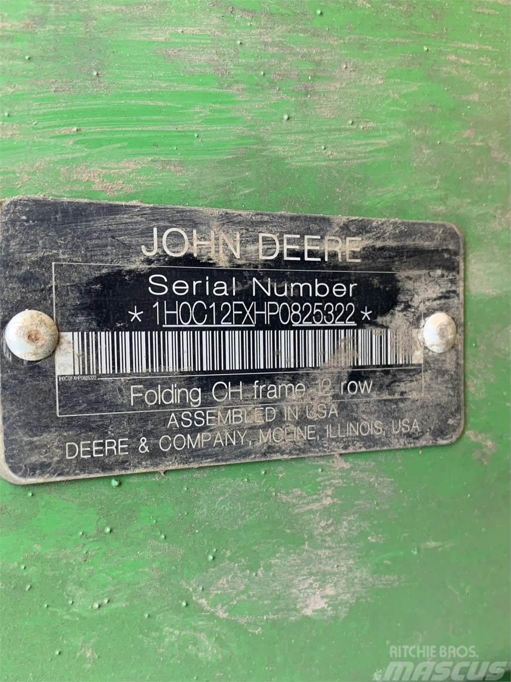 John Deere C12F StalkMaster Tilbehør til mejetærskere