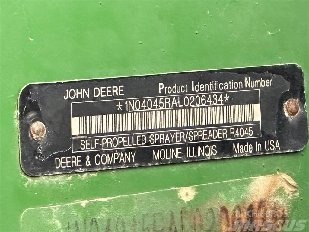 John Deere R4045 Trailersprøjter