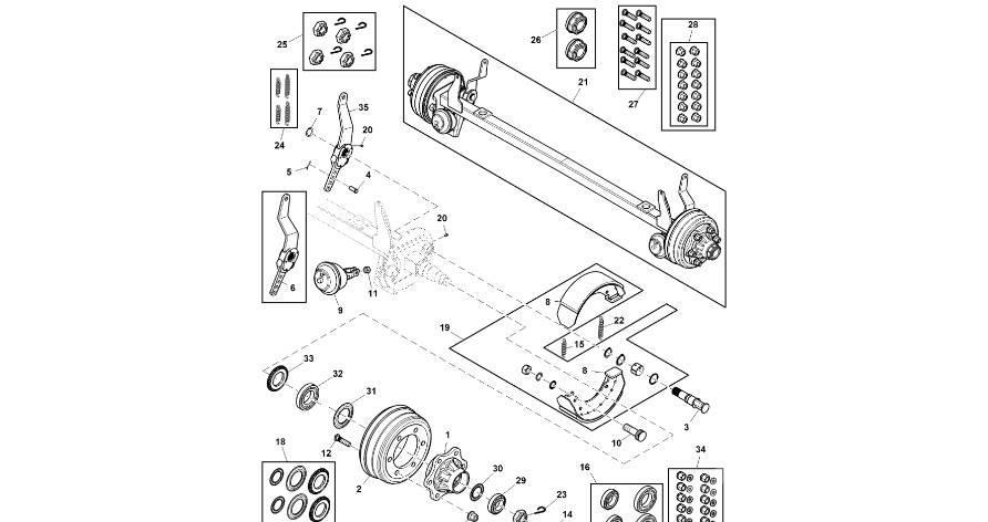 John Deere 960 - Nakrętka blokująca DC214673 (Hamulce) Bremser