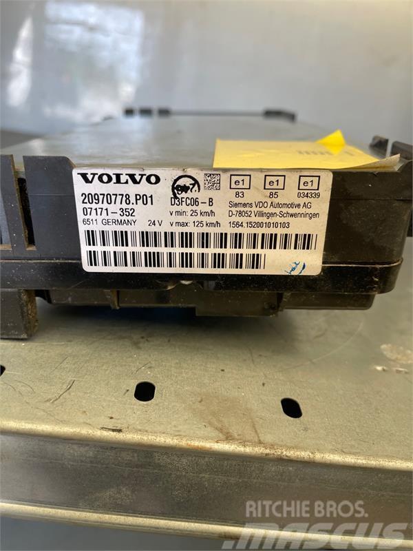 Volvo VOLVO INSTRUMENT 20970778 Andre komponenter