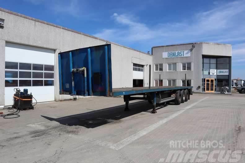 HRD 13.6 m Semi-trailer med lad/flatbed