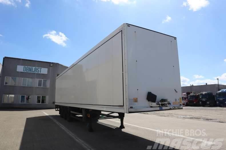 Schmitz 33 pl. Semi-trailer med fast kasse
