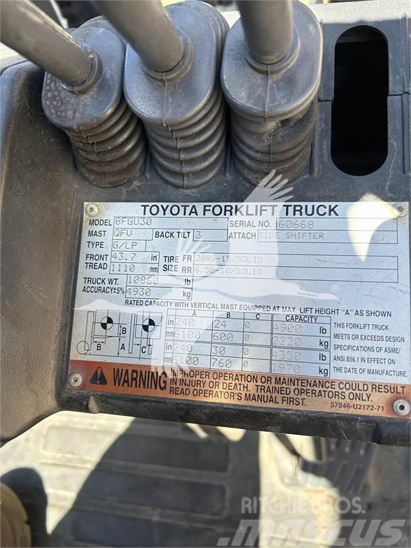Toyota 8FGU30 Diesel gaffeltrucks