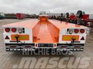 Goldhofer Tiefbett 3+5 Semi-trailer blokvogn