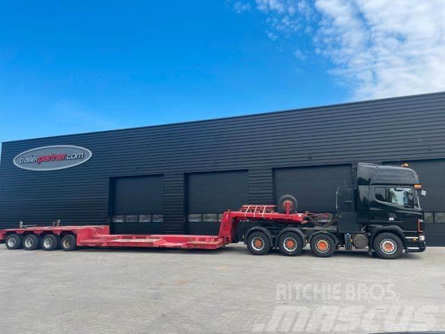 Goldhofer Tiefbett 80.000 kg total Semi-trailer blokvogn